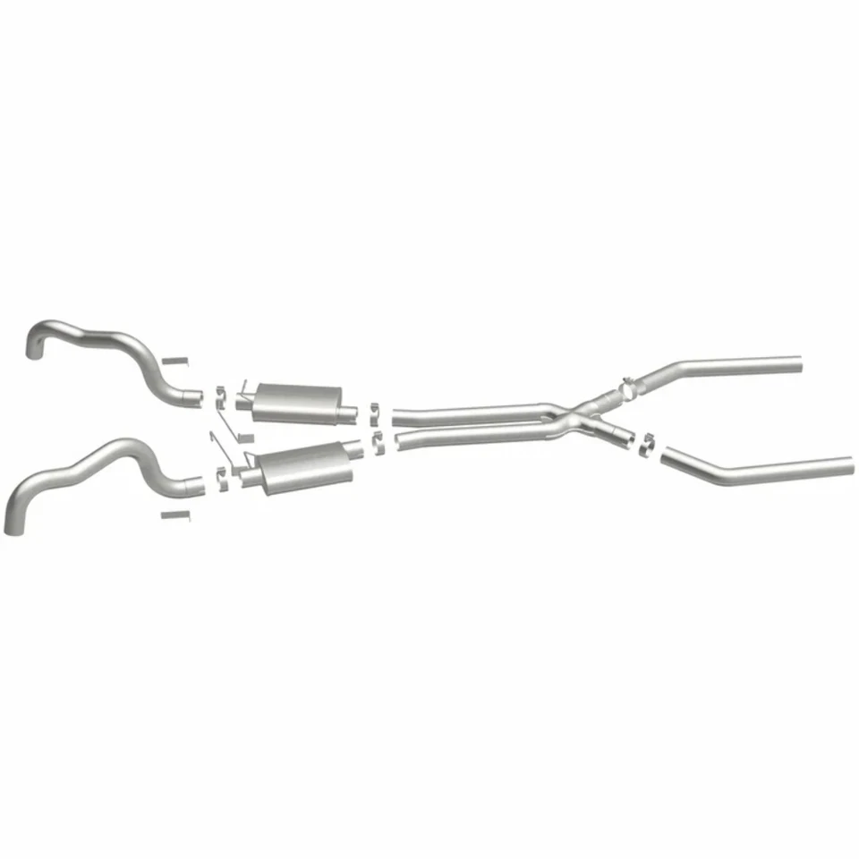 Sistema de escape MagnaFlow Street 3" para Chevy Camaro Pontiac Firebird 1967-1969 Foto 4 de 4