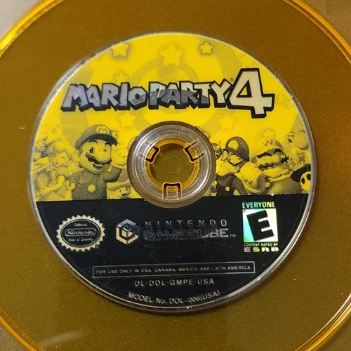 Mario Party 4 (Nintendo GameCube, 2002) Disc Only