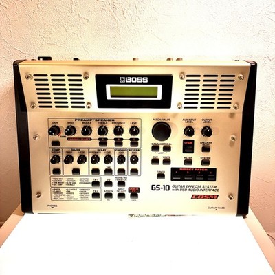 BOSS GS-10 Guitar Effects system USB Audio Interface Multi-Effects Japan
