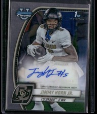2024 Bowman Chrome University Jimmy Horn Jr. Prospect Auto #PA-JHR Buffaloes