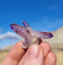 Terminated Amethyst - Natural Mineral Specimen from Veracruz, Mexico