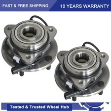 (2) Front Wheel Bearing Hub For Chevrolet Blazer GMC Jimmy 1998 - 2003 2004 2WD