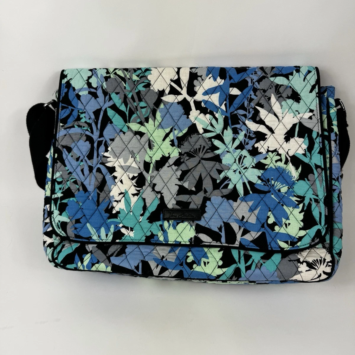 Vera Bradley “Camofloral” Blue Lighten Up Campus Backpack‎ School 16” Large Vera Bradley Floral Small Bags & Handbags for Women for sale  main image 2