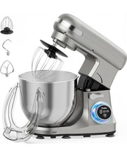 6.5L Stand Mixer with LCD Timer Display, 1400W Food Mixer Dough Blender, 8-Speed
