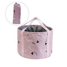 24L Collapsible Foot Soaking Bath Basin for Large Feet, 24L 811 Ounce Pink