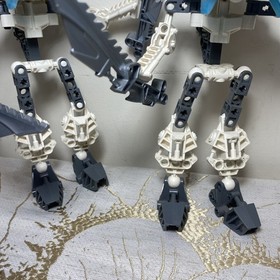 Lot Of 2 LEGO Bionicle Vahki KEERAHK 8619 Complete with Disk