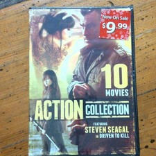 Action Collection 10 Movies DVD Factory Sealed