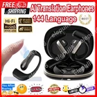 2026 Language AI Translator Earbuds Real Time Bluetooth Translate Earphones US