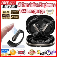 2026 Language AI Translator Earbuds Real Time Bluetooth Translate Earphones US