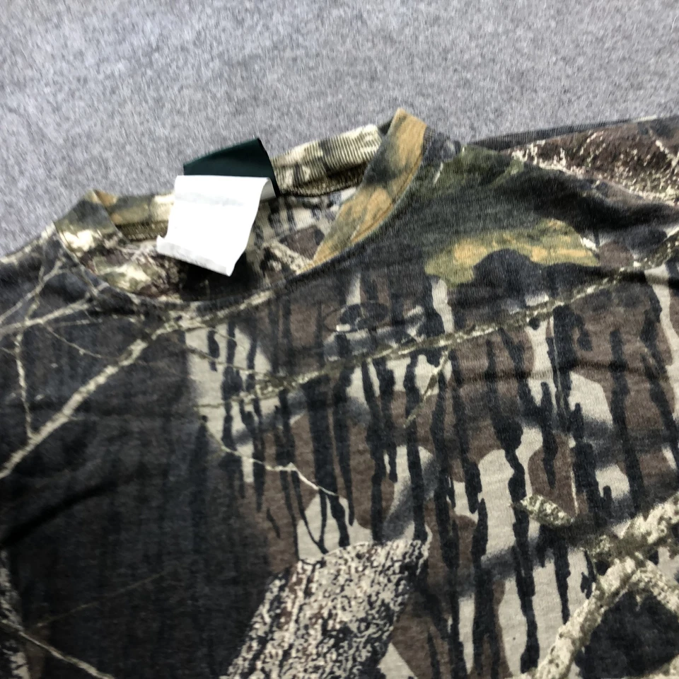 Mossy Oak Shirt Youth XL Camo Break Up Long Sleeve Hunting Outdoors Classic - Image 4 of 4