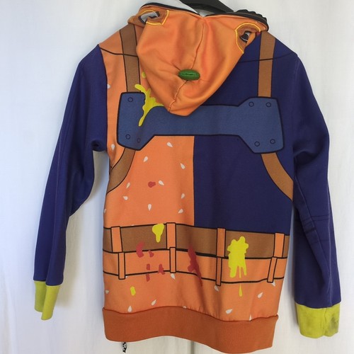 Fortnite Beef Boss Masked Zip Hoodie Unisex Jugend L Epic Games Fun Play Kostüm - Bild 7 von 14