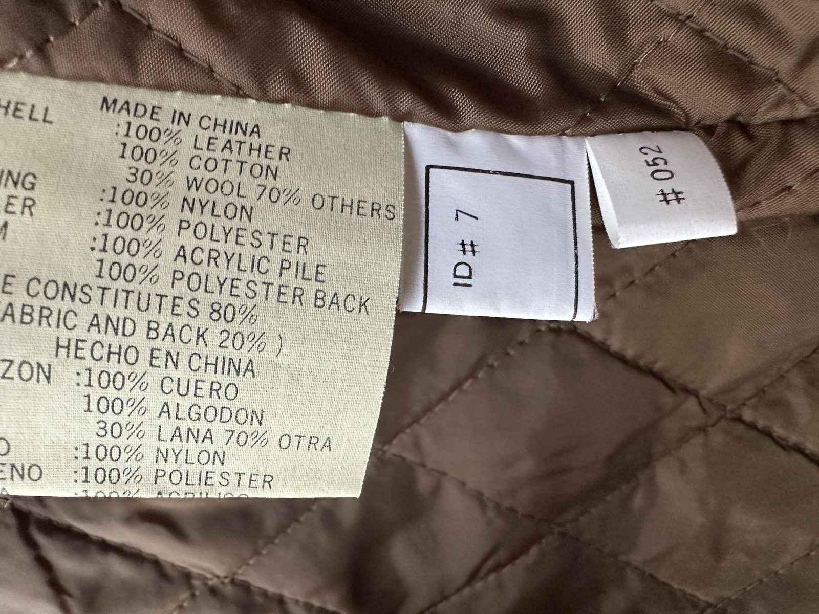 Vintage Patchwork Leather, Wool, Suede, Corduroy … - image 12