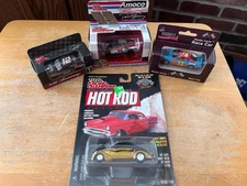 Racing Champions, Hershey’s, Mobil 1, Amoco Die-Cast 1:64 Lot Of 4 New On Card