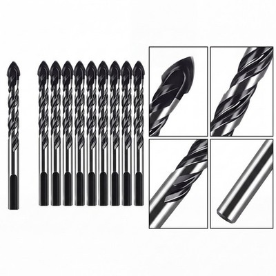 TITGGI 6mm Dreieckbohrer-Set für professionelle Bohranwendungen