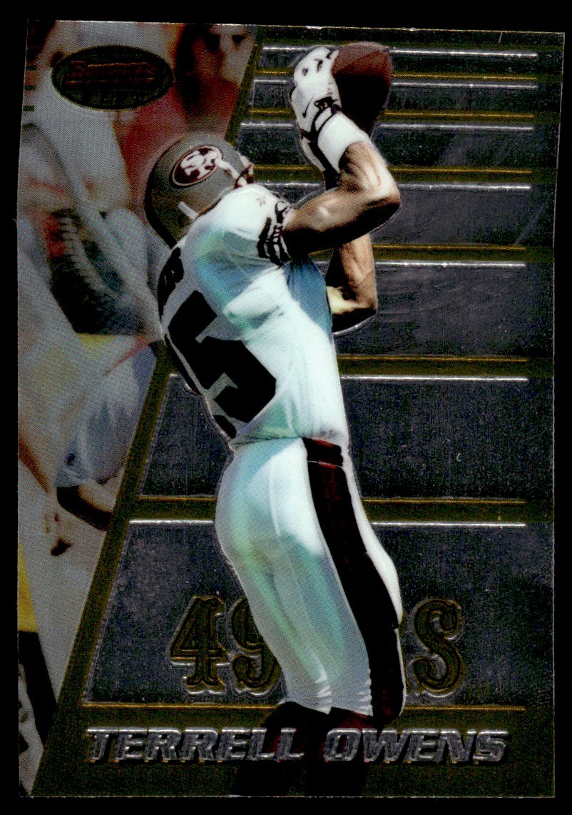 1996 Bowman's Best Terrell Owens Rookie #147