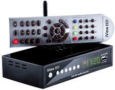 NEW FULL HD Satellite TV Receiver, Built in Wi-Fi & USB Program BLACK