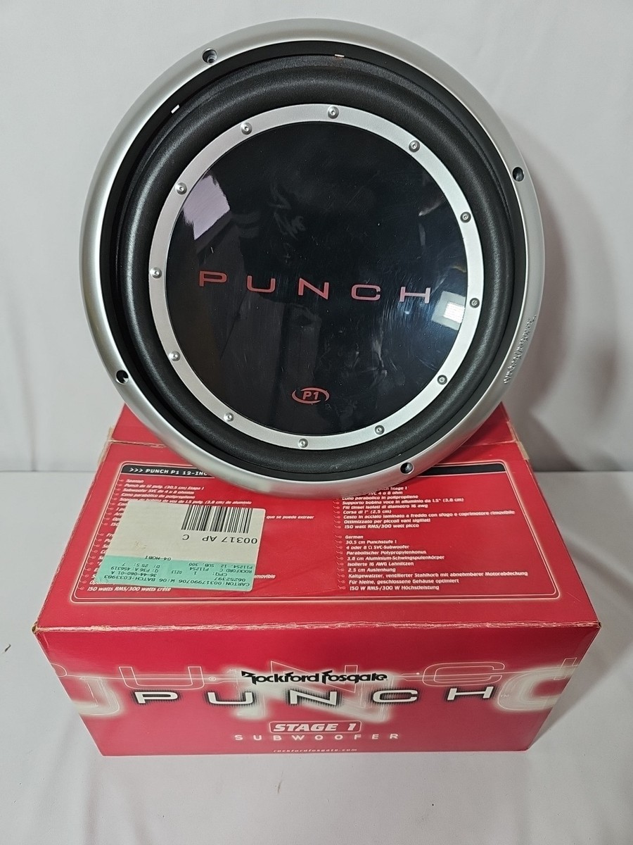 Rockford Fosgate Punch P1 P112S4 15