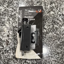 NEW Black Andersen 200 400 Series Gliding Sliding Patio Door Auxiliary Foot Lock