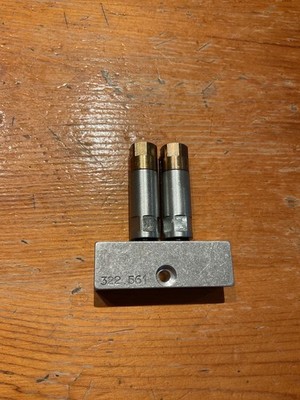 Vogel 2 Port Lubrication Distributor Block 0.06 cm3 # 322561