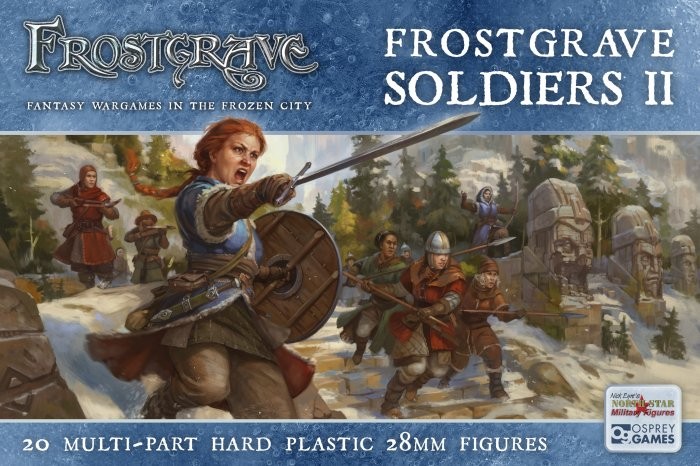 Frostgrave Soldiers II Women Warriors 20 пластиковых 28мм миниатюр FGVP05 6990₽