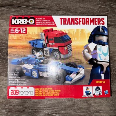 KRE-O Hasbro Transformers Optimus Prime & Mirage Legos 