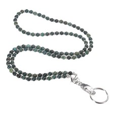 34.6" Teacher Lanyard ID Badge Lanyards with Clips, Green