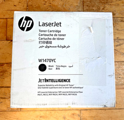 HP147Y  HP1470YC Black Laserjet Toner Cartridge 42K Pages High Yield NOS OEM