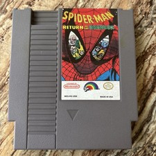 Spider-Man: Return of the Sinister Six (Nintendo NES, 1992) Cartridge | Untested