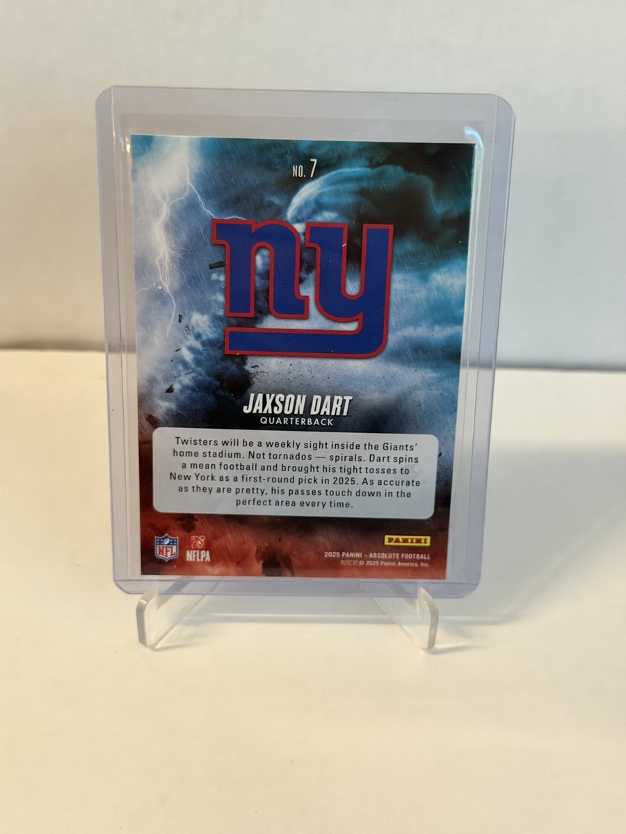 Jaxson Dart 2025 Absolute By Storm Rookie Card #7 (RC) | eBay