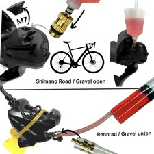 Hydraulisches E-Bike Bremsen-Upgrade-Set – 4-Kolben, Vorgebremst, Mit Abschaltfunktion, Für 140-203 Mm Scheiben