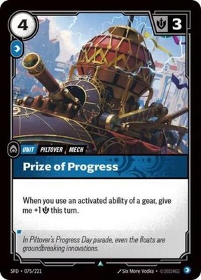 ~ Prize of Progress ~ Normal ~ Riftbound: Spiritforged