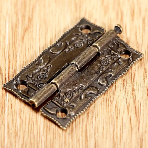 Unique Design Cabinet Hinges 17pcs Antique Latch Hardware for Wooden Boxes - Picture 6 of 14