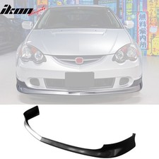 Fits 02-04 Acura Rsx Dc5 Tr Style Front Bumper Lip Spoiler Unpainted Black Pu