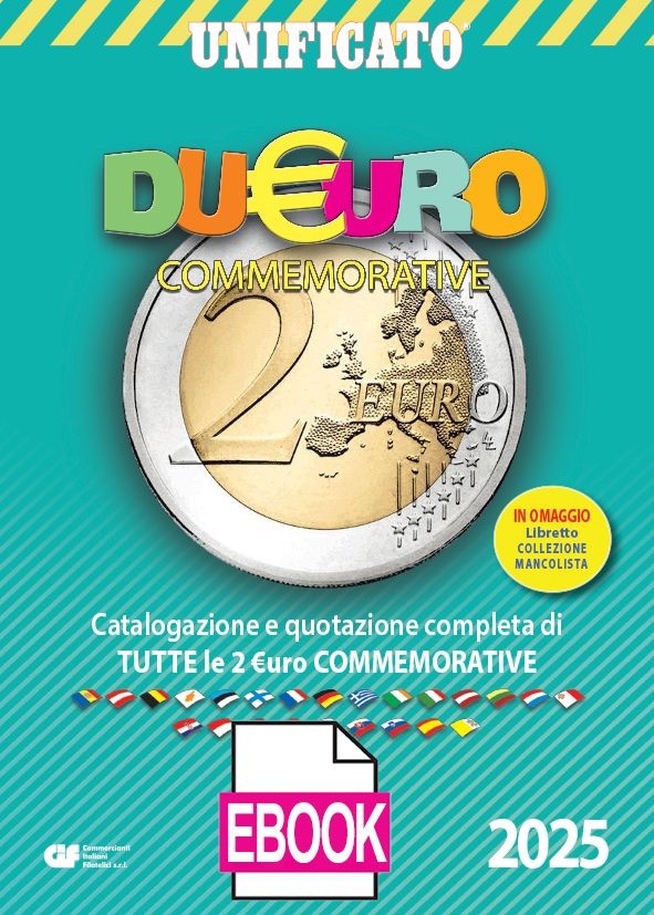 Libro - Due Euro Commemorativi 2025  - Unificato