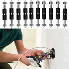 10pcs Wall Switch Socket Cassette Repair Kit with Screws and Wrench - NEW