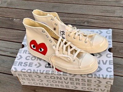 Converse x Comme des Garçons PLAY Chuck 70 Hi EU 45