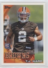 2010 Topps TJ Ward #245 0i7w