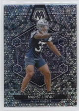 2024 Panini Mosaic Rookies No Huddle Silver Prizm Marist Liufau #370 1h22