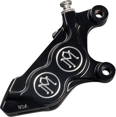 Performance Machine 4 Piston Caliper | Contrast Cut | Right Front (0052-2424-BM)