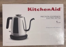 Brand New KitchenAid KEK1032SS Precision Gooseneck Digital Corded 1L Kettle