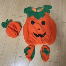 Halloween Pumpkin Costume For Baby Kids, Size 100