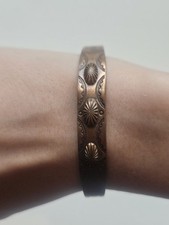 Vintage Solid Copper Cuff Bracelet