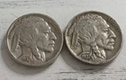 1937-P & D Buffalo Indian Head Nickel Lot ~ Free Shipping! #2