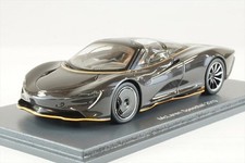 Schuco 1/43 McLaren Speedtail 2019 Metallic Black Diecast Model 450928700