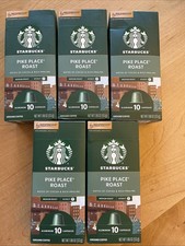 STARBUCKS Coffee Pods Nespresso 50 Capsules Single Serve Medium Roast Intensity7