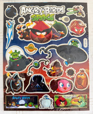 Angry Birds Space Stickers Colorful Designs Great for Gifts, Parties Scrap