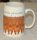Congratulations, And Welcome to the Job Market 1987 4.3/4 inch Coffee Mug — photo 2