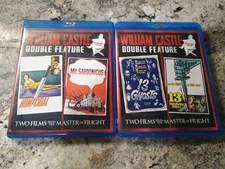 William Castle Double Feature Blu Ray Lot Homicidal Mr. Sardonicus 13 Ghosts