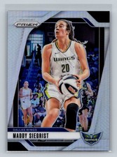 2024 Panini Prizm WNBA #94 Maddy Siegrist Silver Prizms
