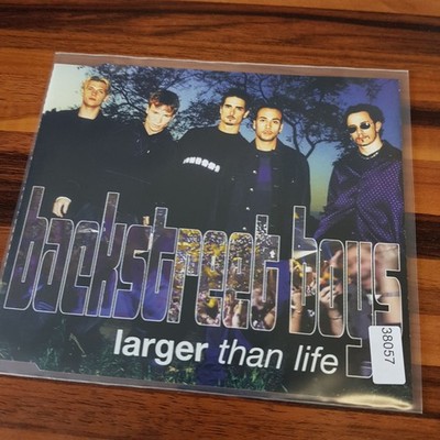 BACKSTREET BOYS larger than life VG+/EX (MCD, Pop, Jive)